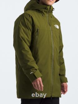 Parka en duvet The North Face Mountain Range vert forêt taille M neuf avec étiquette 400 $
