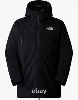 Parka en duvet The North Face pour homme MTN Range, noire, grande taille
