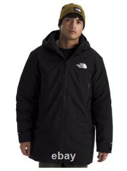 Parka imperméable à capuche en duvet Mtn Range de The North Face, taille large pour homme, neuf avec étiquettes.