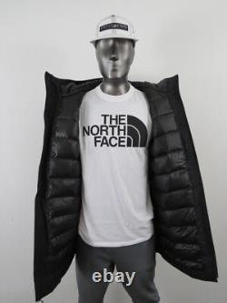 Parka isolée d'hiver en duvet 600 The North Face Mountain Range pour homme, noire