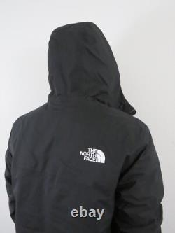 Parka isolée d'hiver en duvet 600 The North Face Mountain Range pour homme, noire