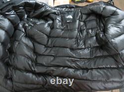 Parka isolée d'hiver en duvet 600 The North Face Mountain Range pour homme, noire