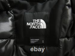 Parka isolée d'hiver en duvet 600 The North Face Mountain Range pour homme, noire