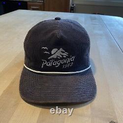 Patagonie Coastal Range Corduroy Hat Forge Grey