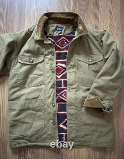 RARE Manteau Patagonia Nuevo Range Taille S Hommes Veste de Travail en Toile Barn Chore Ranch