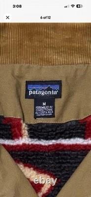 RARE Manteau Patagonia Nuevo Range Taille S Hommes Veste de Travail en Toile Barn Chore Ranch