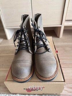 RED WING IRON RANGE IRON RANGER 8087 Muleskinner Ardoise NEUF 9.5D