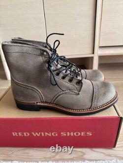 RED WING IRON RANGE IRON RANGER 8087 Muleskinner Ardoise NEUF 9.5D