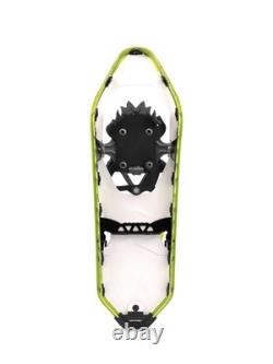 Raquettes à neige Atlas Range-MTN pour homme, vert acide, 22 pouces