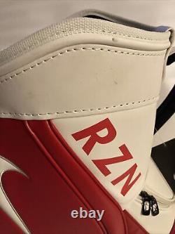 Rare Nike Golf Rzn Red & White Den Caddy-mini Range/staff Bag Nouveau Personnalisé