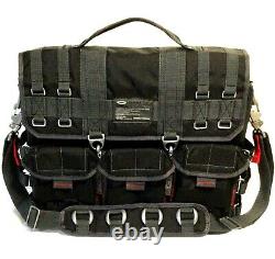 Rare Oakley Tactical Field Gear Range Laptop Bag Black Ap Messenger Day Pack