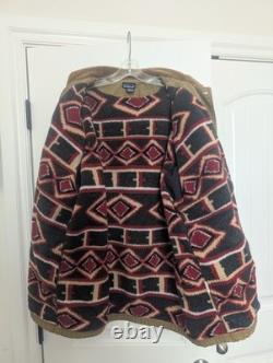 Rare manteau de travail en toile aztec Patagonia Nuevo Range des années 90 pour homme taille L à XL Rare manteau de travail en toile aztec Patagonia Nuevo Range des années 90 pour homme taille L à XL
