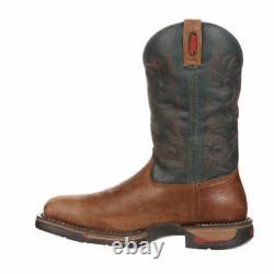 Rocky Men’s Long Range Waterproof Western Boots Brown/black Fq0008656