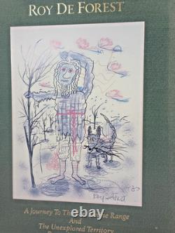Roy De Forest, livre dépliant, Un voyage vers la lointaine chaîne canine. 1re éd. DS07