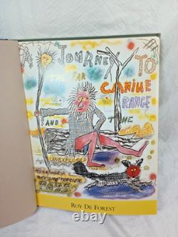 Roy De Forest, livre dépliant, Un voyage vers la lointaine chaîne canine. 1re éd. DS07