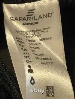 SAFARILAND V1 AWS Porte-plaque blindé à ouverture latérale XL 2614-2416 Vert Range sans sangle