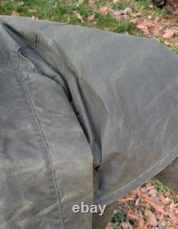 Schaefer Outfitters 567 Range Wax VTG Veste Arena XL en toile de coton cirée Texas