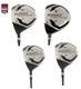 Set De Bois De Parcours Pour Gaucher Agx Men's Magnum Xs N&deg;3, 5, 7 Et 9 Avec Shafts En Graphite