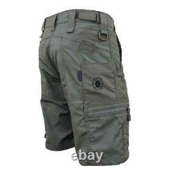 Shorts cargo tactiques en CORDURA unie de la gamme pour hommes de Kitanica avec 8 poches