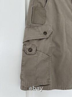 Shorts de travail et de loisirs Cargo Carhartt pour hommes, taille 32, lot de 2 brun, beige avec logo robuste