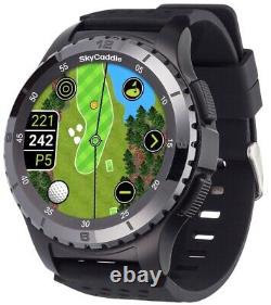 SkyGolf Golf SkyCaddie LX5 Montre à lunette en céramique noire GPS/ télémètres Nouveau