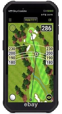 SkyGolf Golf SkyCaddie SX550 Noir GPS/Télémetres