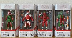 Star Wars Série Noire Holiday Set4 Sith Range Clone Snow Trooper Christmas New