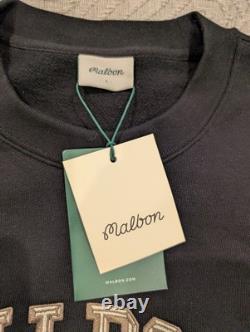 Sweat-shirt noir Malbon Range Oxford taille L