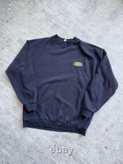 Sweatshirt Vintage Range Rover Années 2000 Bleu Sportswear M-L Sweatshirt Vintage Range Rover Années 2000 Bleu Sportswear M-L