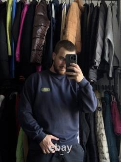 Sweatshirt Vintage Range Rover Années 2000 Bleu Sportswear M-L Sweatshirt Vintage Range Rover Années 2000 Bleu Sportswear M-L