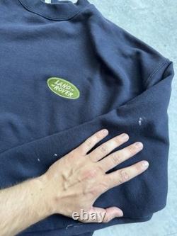 Sweatshirt Vintage Range Rover Années 2000 Bleu Sportswear M-L Sweatshirt Vintage Range Rover Années 2000 Bleu Sportswear M-L