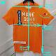 T-shirt Graphique De Grande Gamme Abercrombie & Fitch Orange Pour Homme Taille Moyenne