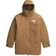 The North Face Mountain Range Doudoune En Duvet 600 Fill Marron Pour Homme, Taille L, Neuve