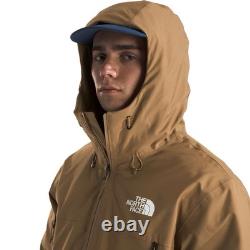 The North Face Mountain Range Doudoune en duvet 600 fill marron pour homme, taille L, neuve