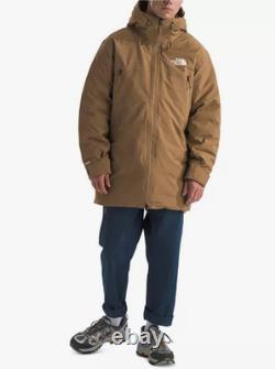 The North Face Mtn Range Parka imperméable à capuche en duvet, homme, taille L, neuf avec étiquette