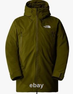 The North Face Parka Doudoune MTN Range Homme Olive Forêt, Medium
