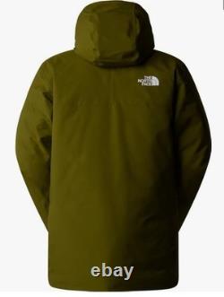 The North Face Parka Doudoune MTN Range Homme Olive Forêt, Medium
