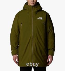 The North Face Parka Doudoune MTN Range Homme Olive Forêt, Medium