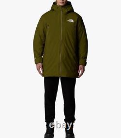 The North Face Parka Doudoune MTN Range Homme Olive Forêt, Medium