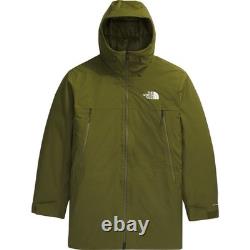 The North Face Parka MTN Range en duvet pour homme, taille XL, neuf, veste vert taupe