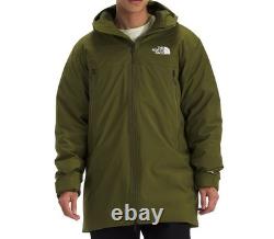 The North Face Parka MTN Range en duvet pour homme, taille XL, neuf, veste vert taupe