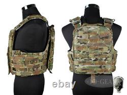 Tmc Tactical Vest Ncpc Plate Carrier Cp Style Cordura Molle Airsoft Paintball