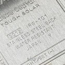 Très bon état CASIO i-RANGE montre solaire radio IRW-101J, presque inutilisée