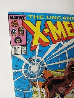 Uncanny X-men # 221 1ère Apparition M. Sinister Nm Gamme Marvel Clé Bd