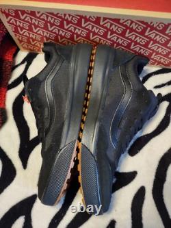 VANS Chaussure décontractée en daim et toile pour homme, VN0A5EDYBKA, Noir/Marron, 9.5-13