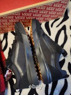 VANS Chaussure décontractée en daim et toile pour homme, VN0A5EDYBKA, Noir/Marron, 9.5-13