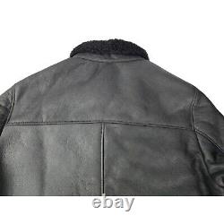 VESTE AVIATEUR BOMBER RALF EN MOUTON SHEARLING SMART RANGE LONDON XL Turquie NEUF ÉTIQUETTE