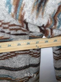 VESTE EN LAINE FLANELLE ÉPAISSE SÉRIE ARTISTE FAHERTY DOUBLÉE EN SHERPA XXL NWT