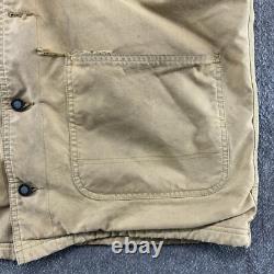 VESTE PATAGONIA VINTAGE HOMME M MARRON BEIGE MANTEAU DE TRAVAIL CANVAS NOUVEAU GAMME ANNEES 90