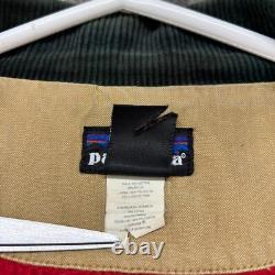 VESTE PATAGONIA VINTAGE HOMME M MARRON BEIGE MANTEAU DE TRAVAIL CANVAS NOUVEAU GAMME ANNEES 90